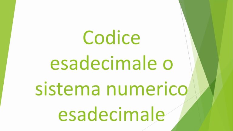 Codice Esadecimale Spiegato Ai Bambini Aggiornato Novembre 2024