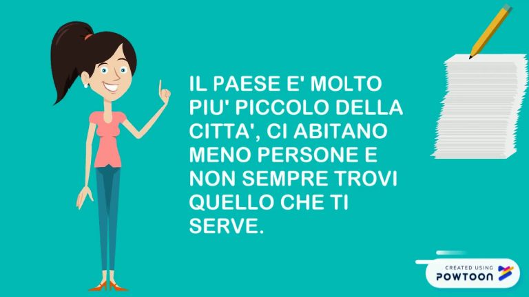 Differenza Tra Citt E Paese Spiegato Ai Bambini Aggiornato Novembre