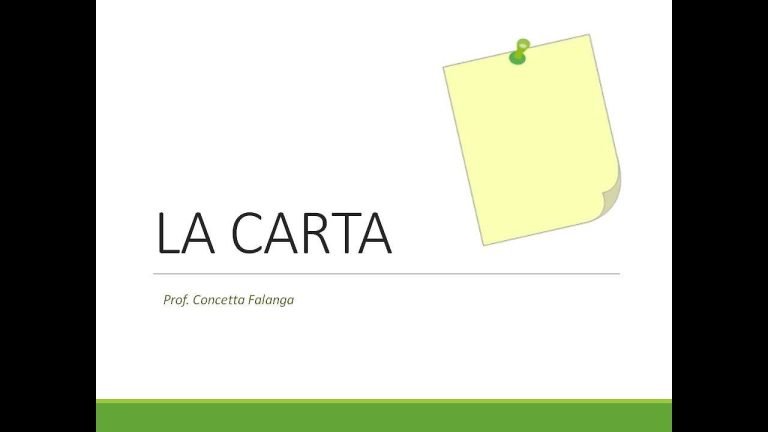 Produzione della carta spiegata ai bambini