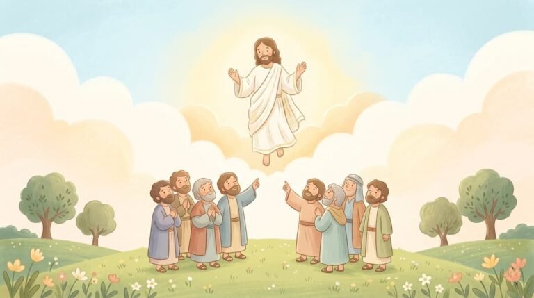 l'ascensione di gesù