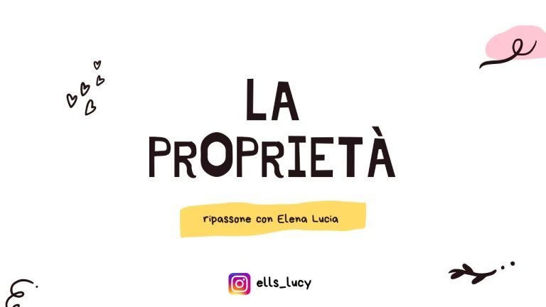 Come spiegare la a proprietà privata ai bambini domande