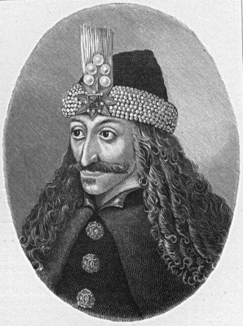 Ritratto di Vlad III di Valacchia, il principe che ispirò Dracula